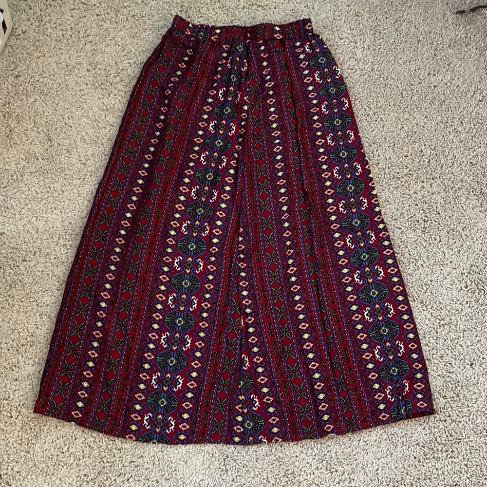 Bohemian Maxi Skirt